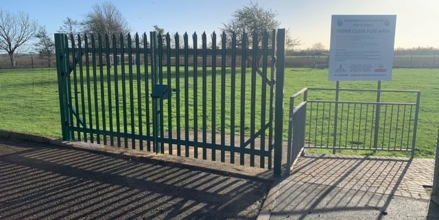Parish new gate
